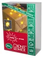 Produktbild: Konstsmide LED Dekolichterkette, Sterne, Blinklicht, 20 gelbe Dioden, batteriebetrieben, Innen, 2 x AA 1.5V (exkl.) - 1269-000