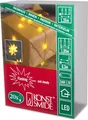 Produktbild: Konstsmide KON 1269-000 LED Dekolichterkette, Sterne, 20 gelbe Dioden,