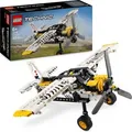 Produktbild: LEGO Technic Propellerflugzeug, Baubares Flugzeug Spielzeug für Kinder, Geschenk für Jungen und Mädchen ab 8 Jahren, Modellflugzeug mit drehende... - Bronze