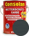 Produktbild: Consolan Wetterschutzfarbe » verschiedene Farben « 2,5 L - hochdeckender Schutz