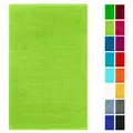 Produktbild: Lashuma Duschvorleger Frottee absorbierend, Linz Läufer Grün - Apfel 50x80 cm