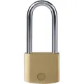Produktbild: Yale - Y110B/40/152/1 Standardsicherheit 40mm Messing Vorhängeschloss - langer Bügel - gehärteter Stahlbügel - 3 Schlüssel