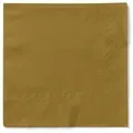 Produktbild: MANK Serviette in Gold aus Tissue 3-lagig, 33 x 33 cm, 100 Stück