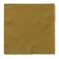 Produktbild: Serviette in Gold aus Tissue 3-lagig, 33 x 33 cm, 100 Stück