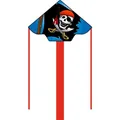 Produktbild: Kinderdrachen HQ Simple Flyer 120 Jolly Roger 102146 Schwarz 120 x 75 cm + 150 c