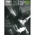 Produktbild: 25 Top Rock Bass Songs: Tab. Tone. Technique.