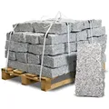 Produktbild: Galamio Granit Randsteine 40*20*10 » gebrochen « 1000kg Palette - Grau