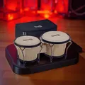 Produktbild: RockJam Bongos Trommel Musikinstrument Musik 7'' & 8'' Musiker Musik Instrument