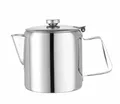 Produktbild: HENDI Kaffee-/Teekanne, mit Klappdeckel, Kaffeekanne, Wasserkessel Tropfwasserkocher, Kaffee, 1,5L, ø120x(H)158mm, Edelstahl