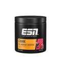 Produktbild: ESN Crank, Fresh Berry Juice, 380 g, Pre Workout Booster mit Koffein, vegan - made in Germany