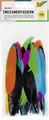 Produktbild: folia Federn mehrfarbig 55119