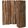 Produktbild: casa.pro Rindenzaun, Dunkelbraun, Naturmaterialien, 300x100 cm, Sonnen- & Sichtschutz, Sichtschutz Garten