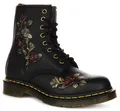 Produktbild: DR MARTENS 1460 Verfault Rose Leder Schnürer Damen Stiefeletten Schwarz UK 3 - 8