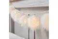 Produktbild: Lights4fun LED-Lichterkette 10er flauschige Bälle Lichterkette Batterie