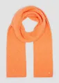 Produktbild: s.Oliver Schal Tuch, Strick-Schal mit Fischgrätenmuster und Logo-Ring