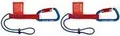 Produktbild: KNIPEX Tethering System Set - Tool adapter strap with carabiner (Packung mit 2) (00 50 06 T BK)