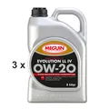 Produktbild: 15 L 3x5 Meguin Motorenoel Evolution LL IV SAE 0W-20 VW 508 00/509 00