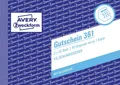 Produktbild: Avery Zweckform® 361 361 Gutschein, DIN A6 quer, fälschungssicher, 2 x 50 Blatt,
