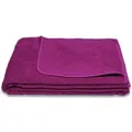 Produktbild: Wohndecke Frotteedecke, KiGATEX, 100% Baumwollfrottee, 150 x 200 cm rosa