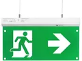 Produktbild: ENOVALITE LED Fluchtwegleuchte 4in1 Notleuchte mit Akku und Test-Funktion - Dauerbetrieb - Wandmontage Deckenmontage - Rettungsweg Notausgang Notfall EXIT