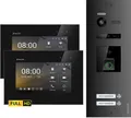 Produktbild: Balter EVO HD Video Türsprechanlage mit Fingerprint und RFID für 2 Familienhaus, 2x Monitor