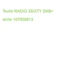 Produktbild: Teufel RADIO 3SIXTY DAB+ white 107000613 (4048945047755)