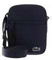 Produktbild: LACOSTE LCST Flat Crossover Bag S Umhängetasche Tasche Eclipse dunkelblau Neu