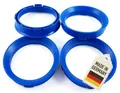Produktbild: 4x Zentrierringe Ø66,6 auf Ø57,1 / 66.6 - 57.1 mm Made in Germany
