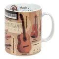 Produktbild: Könitz Wissensbecher Becher Musik Kaffeebecher Teetasse Tasse Porzellan 460 ml