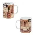 Produktbild: TASSE BECHER WISSENSBECHER MUSIK AUS PORZELLAN 490 ML VON KÖNITZ NEU