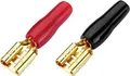 Produktbild: Monacor 0344930 Flachstecker Steckbreite: 6.3mm Rot, Schwarz 20St.