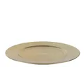 Produktbild: Dekoteller 33cm Kunststoff glänzend - Gold metallic