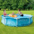 Produktbild: Intex Frame Pool Set Beachside rund 305 x 76 cm (28208GN)