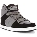 Produktbild: Osiris HerrenTrainers NYC 83 CLK AbsatzMidtopSkates in Grau Schwarz – 8 Großbritannien - 42 EU - 9 US / Grau schwarz