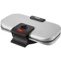 Produktbild: Doppel-Waffeleisen 48241 silber/schwarz, 1.300 Watt