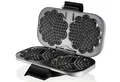 Produktbild: Unold Doppel-Waffelautomat 1200W Herzform Antihaft silber 48241