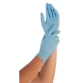 Produktbild: HYGOSTAR unisex Einmalhandschuhe SAFE LIGHT blau Größe M, 100 St.
