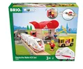 Produktbild: BRIO World 33940 Deutsche Bahn Ice Set - Eisenbahn-Set mit Schienen, Bahnhof und Zug im Stil der DB - Empfohlen ab 3 Jahren