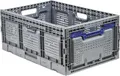 Produktbild: Klappbox Industrial 55 l 600x260x400 mm grau/blau