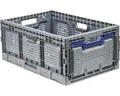 Produktbild: Klappbox Industrial 55 l 600x260x400 mm grau/blau