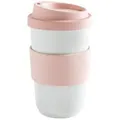 Produktbild: KAHLA Coffee-to-go-Becher Fillit Becher + Trinkdeckel, 1-tlg., Porzellan, Made in Germany rosa 400 ml | 13 cm