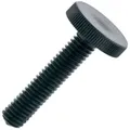 Produktbild: Kunststoff Rändelschrauben M4 40mm schwarz Nylon 6.6 10 Stück