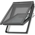 Produktbild: VELUX Hitzeschutzmarkise aussen Uni Schwarz 5060, MK04, GGU,Haltekrallen,Manuell,VELUX