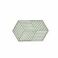 Produktbild: Zone Denmark Untersetzer Hexagon Rosemary, Silikon, Grün, 24 cm, 31614
