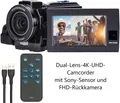 Produktbild: NEU Camcorder Sensor Rückkamera Fernbedienung für Video Aufnahme Feier Geschenk