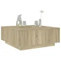 Produktbild: Couchtisch Sonoma-Eiche 100x100x40 cm Holzwerkstoff