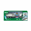 Produktbild: BRIO Turbo-Zug Batteriebetriebene Spielzuglok Eisenbahnspielzeug Eisenbahn