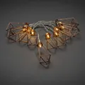 Produktbild: Konstsmide LED Dekolichterkette, kupferfarbene Metallrubine