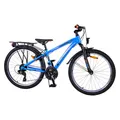 Produktbild: Volare Cross Kinderfiets - Jongens - 24 inch - Blauw - 18 versnellingen (24