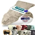Produktbild: Schaffell Audrey Premium-qualität Dark Beige 90 X 60 Cm